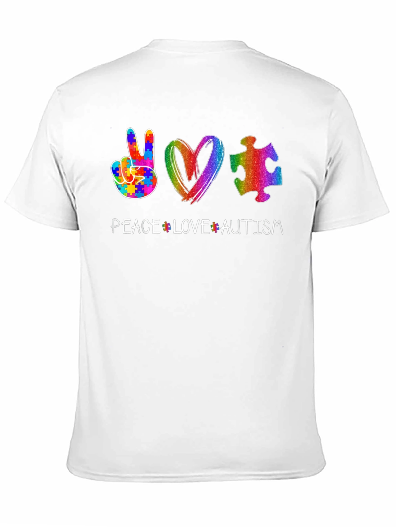 Peace Love Autism T-Shirt