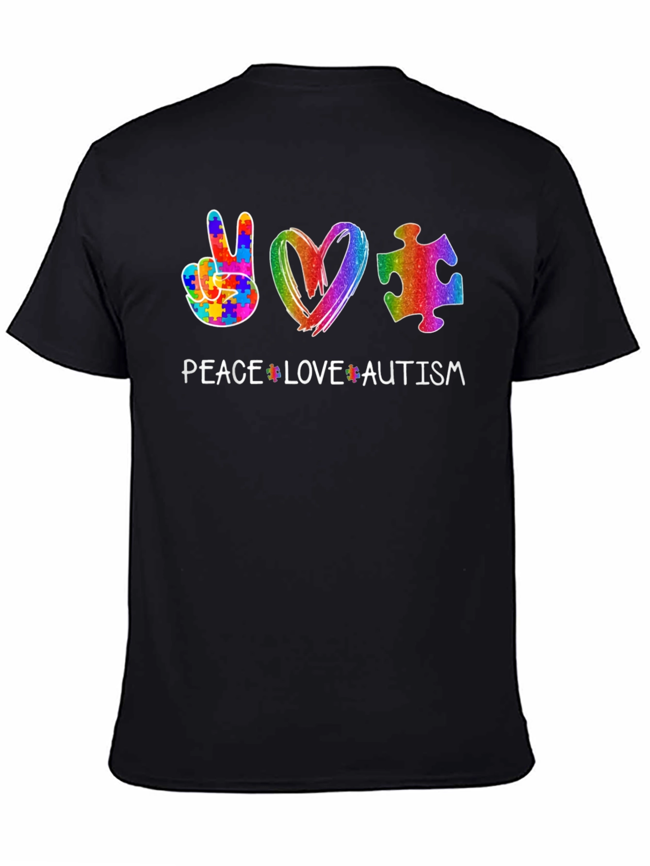 Peace Love Autism T-Shirt