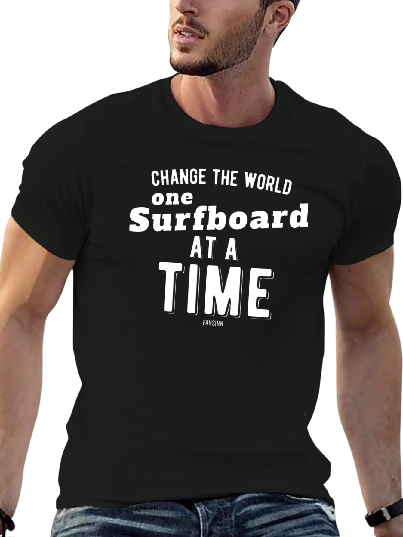 Change The World Surfboard T-Shirt