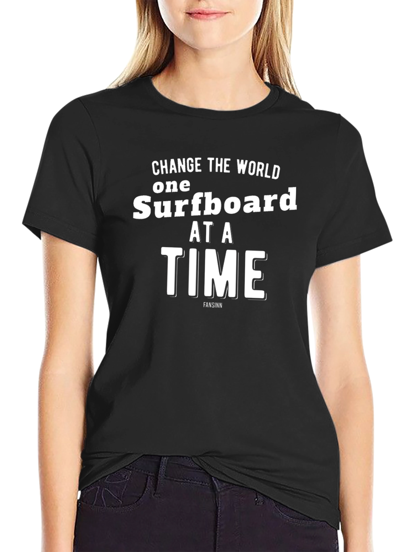 Change The World Surfboard T-Shirt