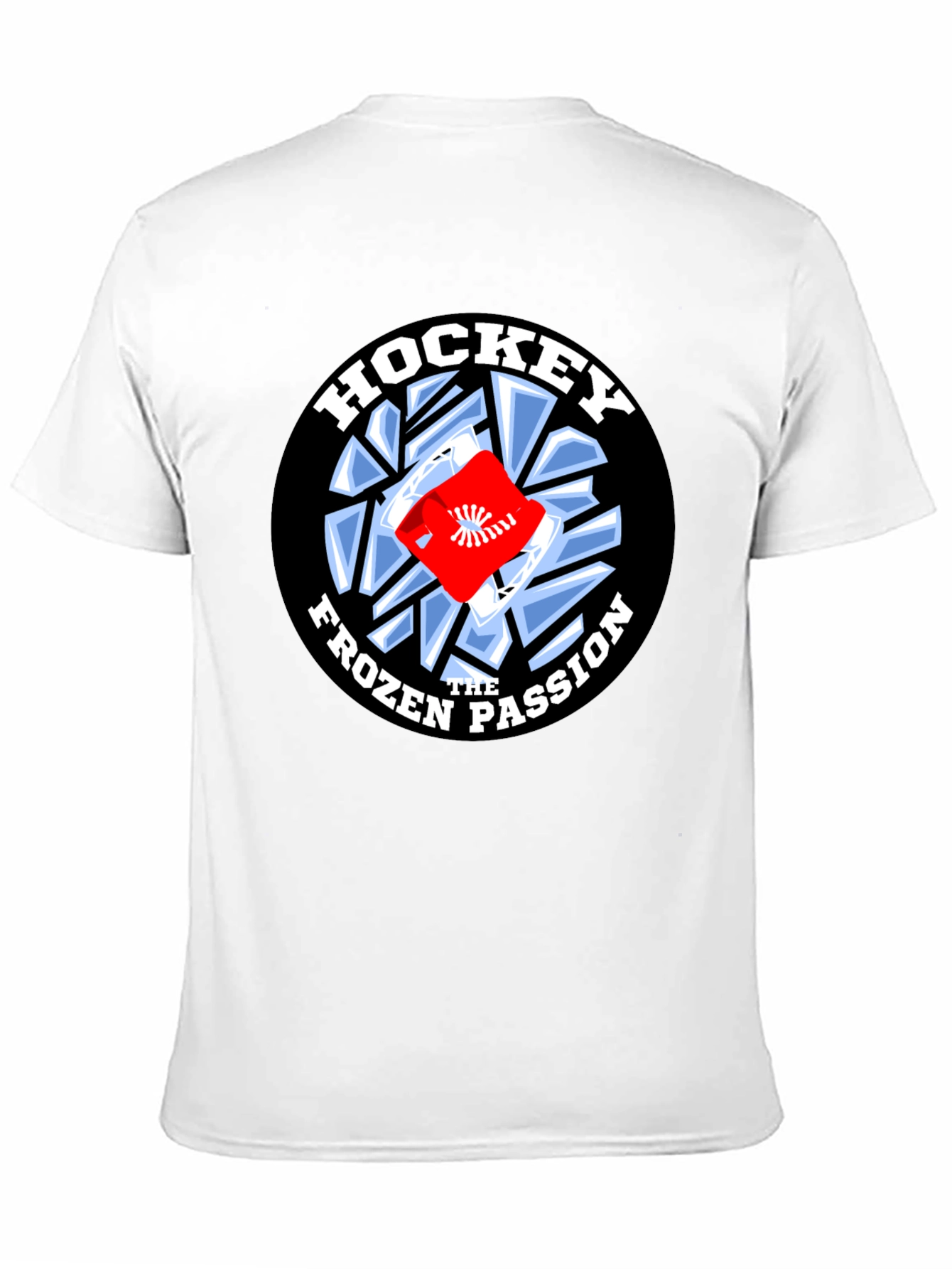 Hockey Frozen Passion Black T-Shirt