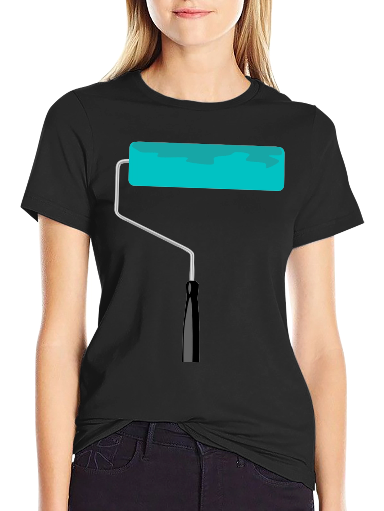 Paint Roller Graphic Tee - Painters Gift