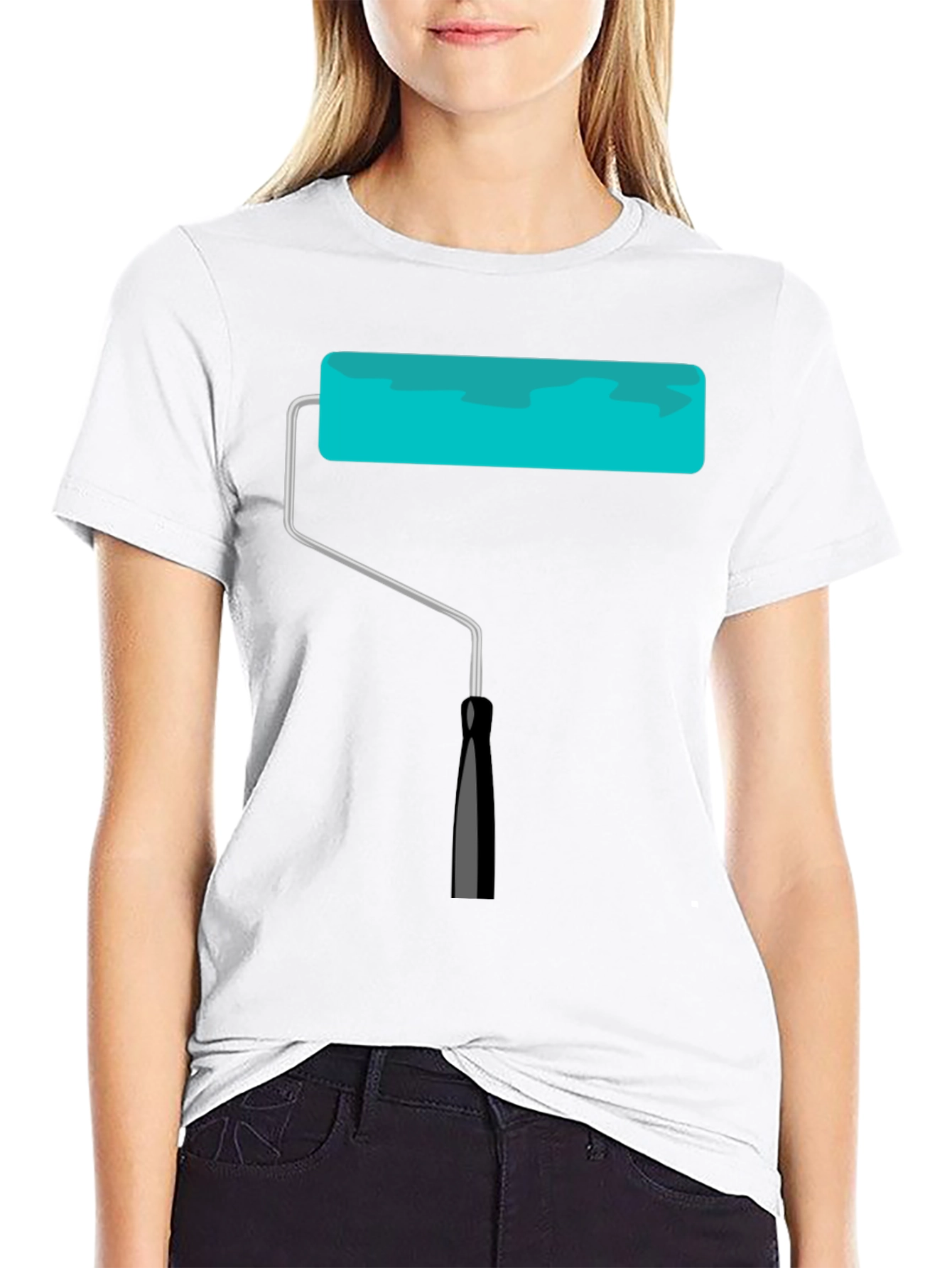 Paint Roller Graphic Tee - Painters Gift