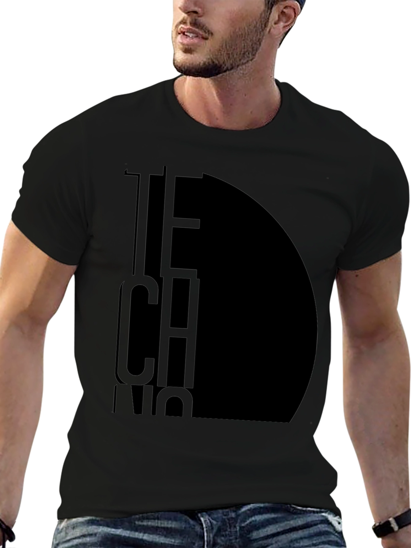 Techno Music Graphic T-Shirt