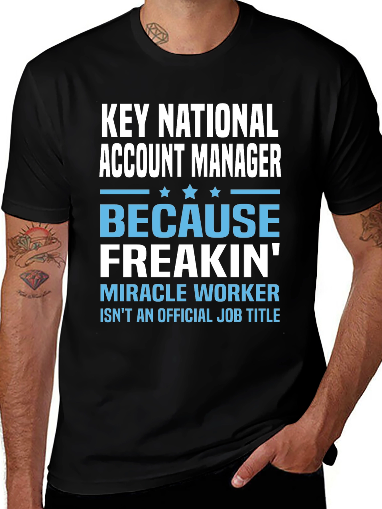 Key National Account Manager Funny T-Shirt