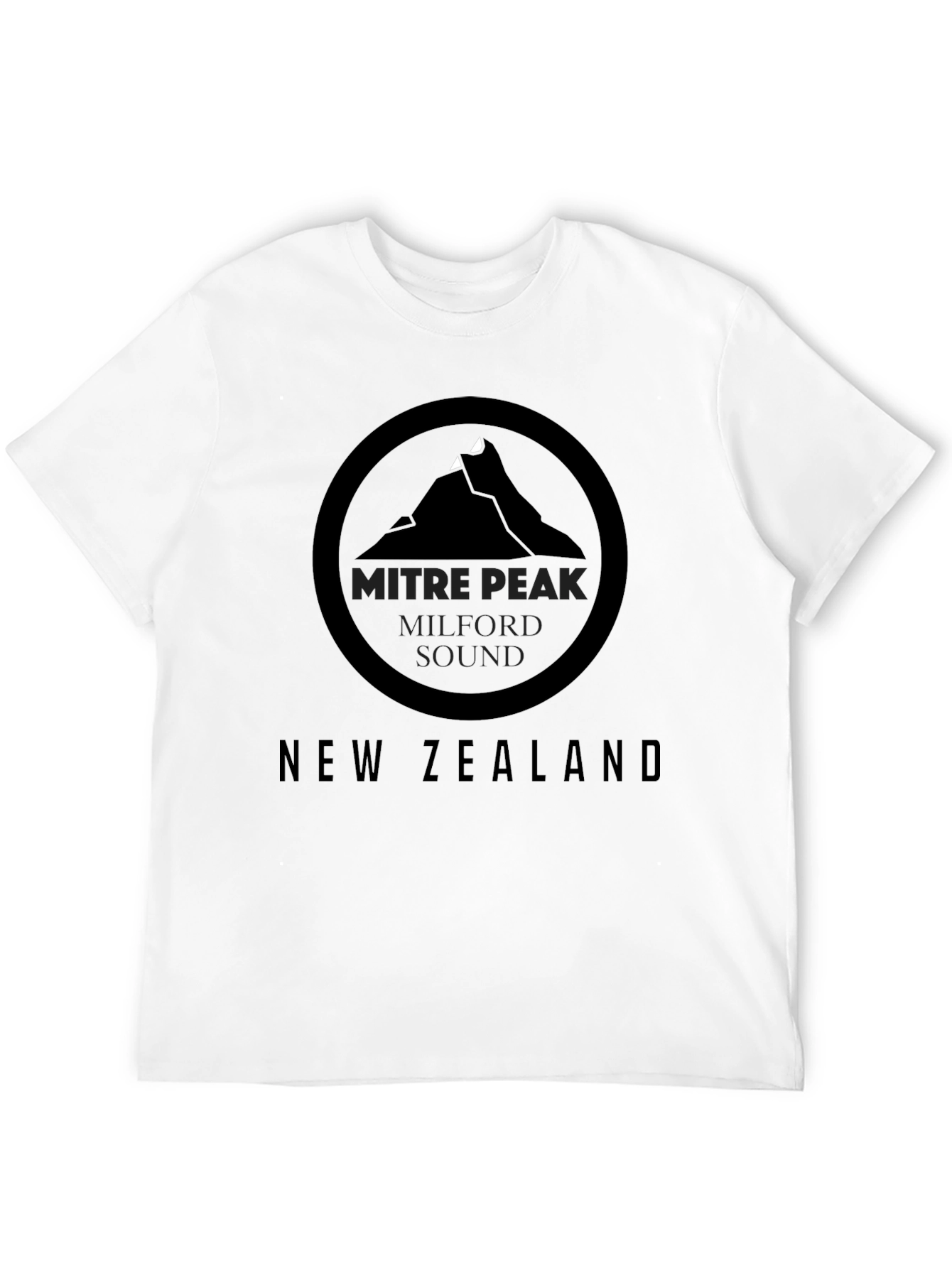 Mitre Peak New Zealand Graphic Tee