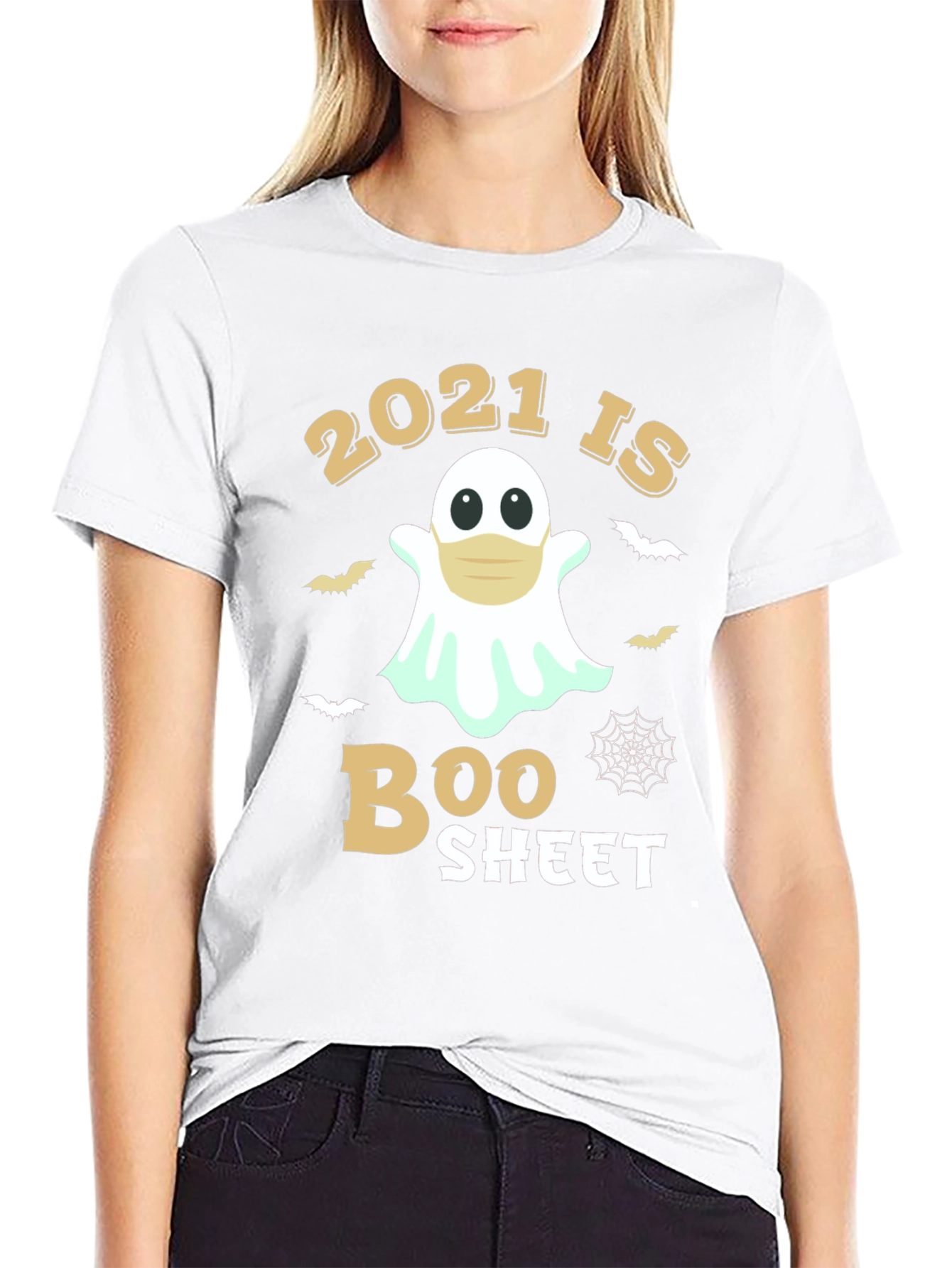 2021 Boo Sheet Halloween T-Shirt