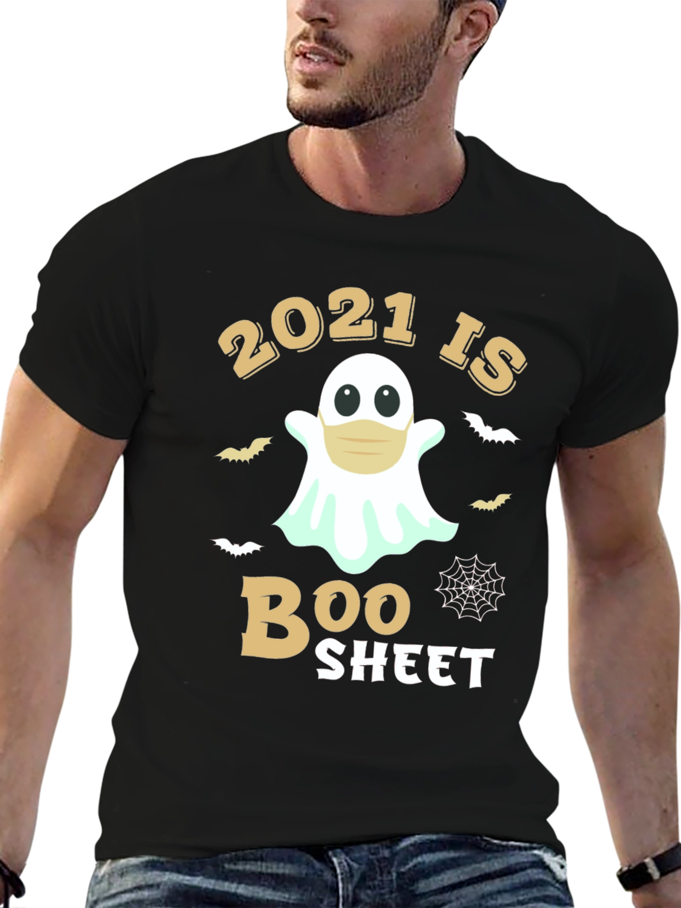 2021 Boo Sheet Halloween T-Shirt