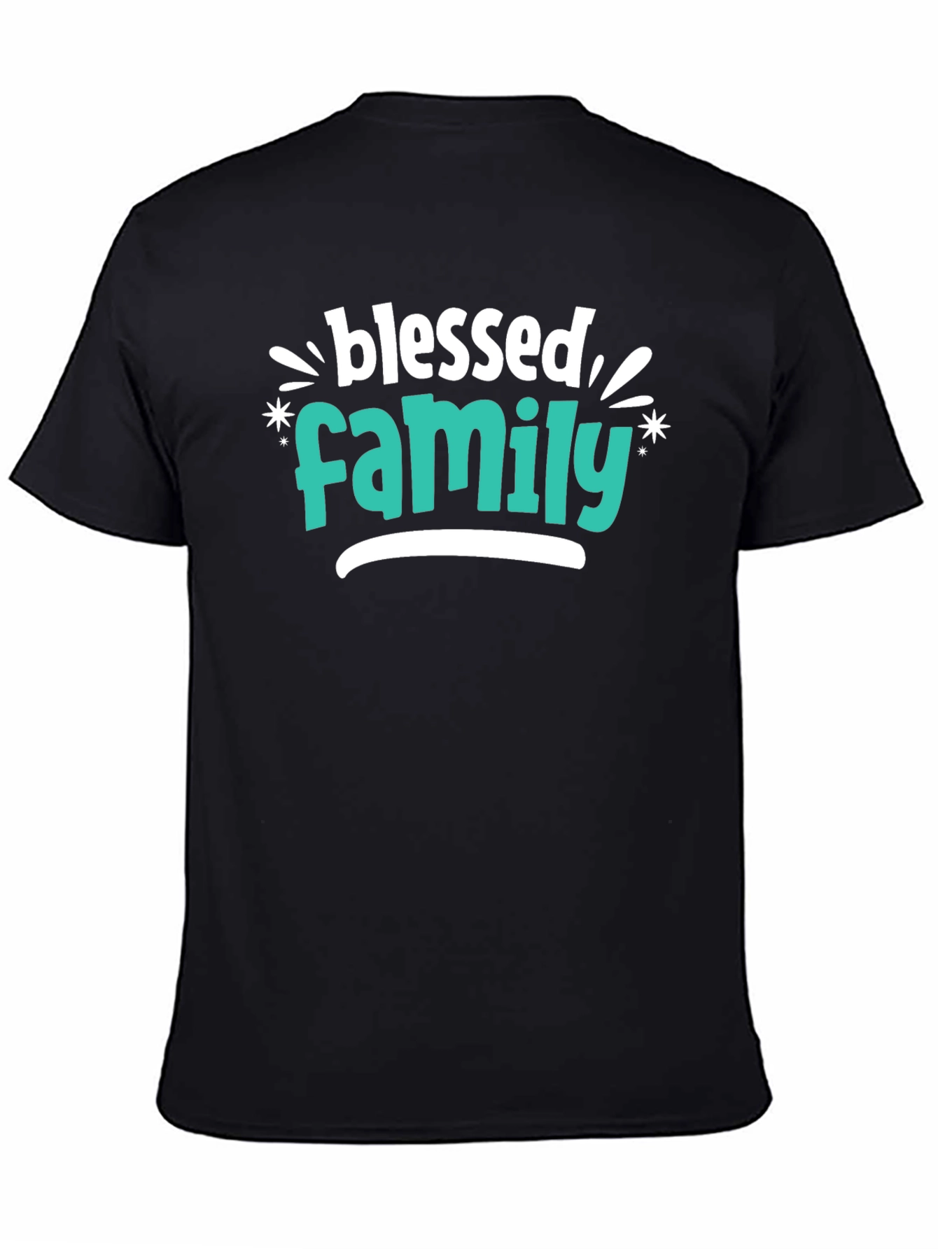 Blessed Family Graphic T-Shirt