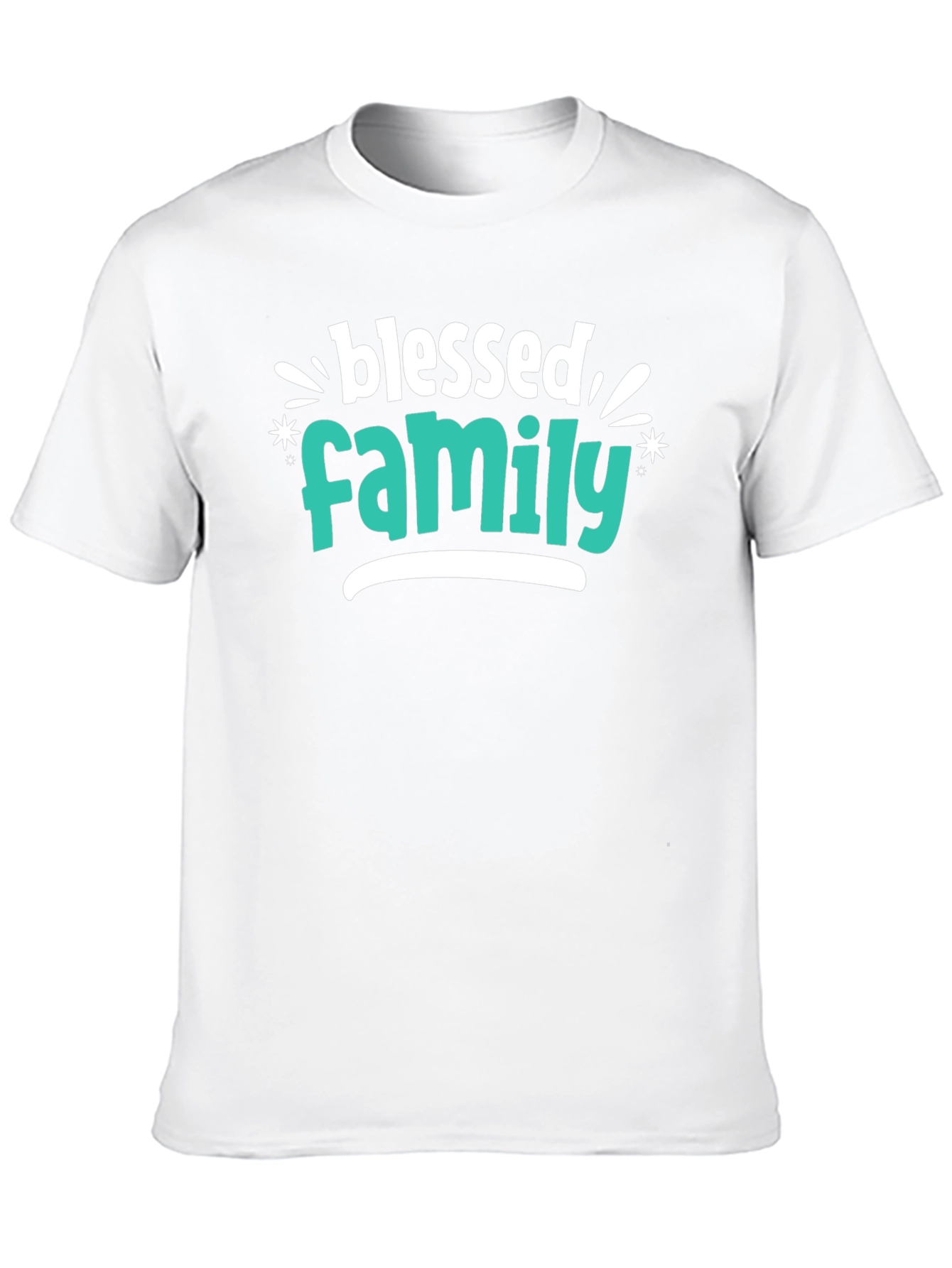 Blessed Family Graphic T-Shirt