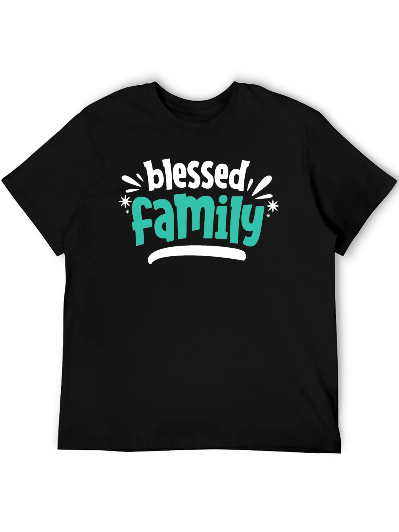 Blessed Family Graphic T-Shirt