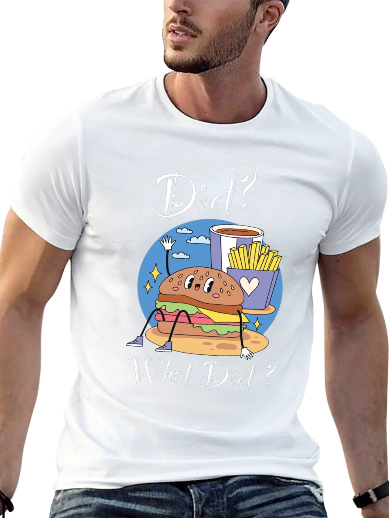 Diet? What Diet? Graphic Tee