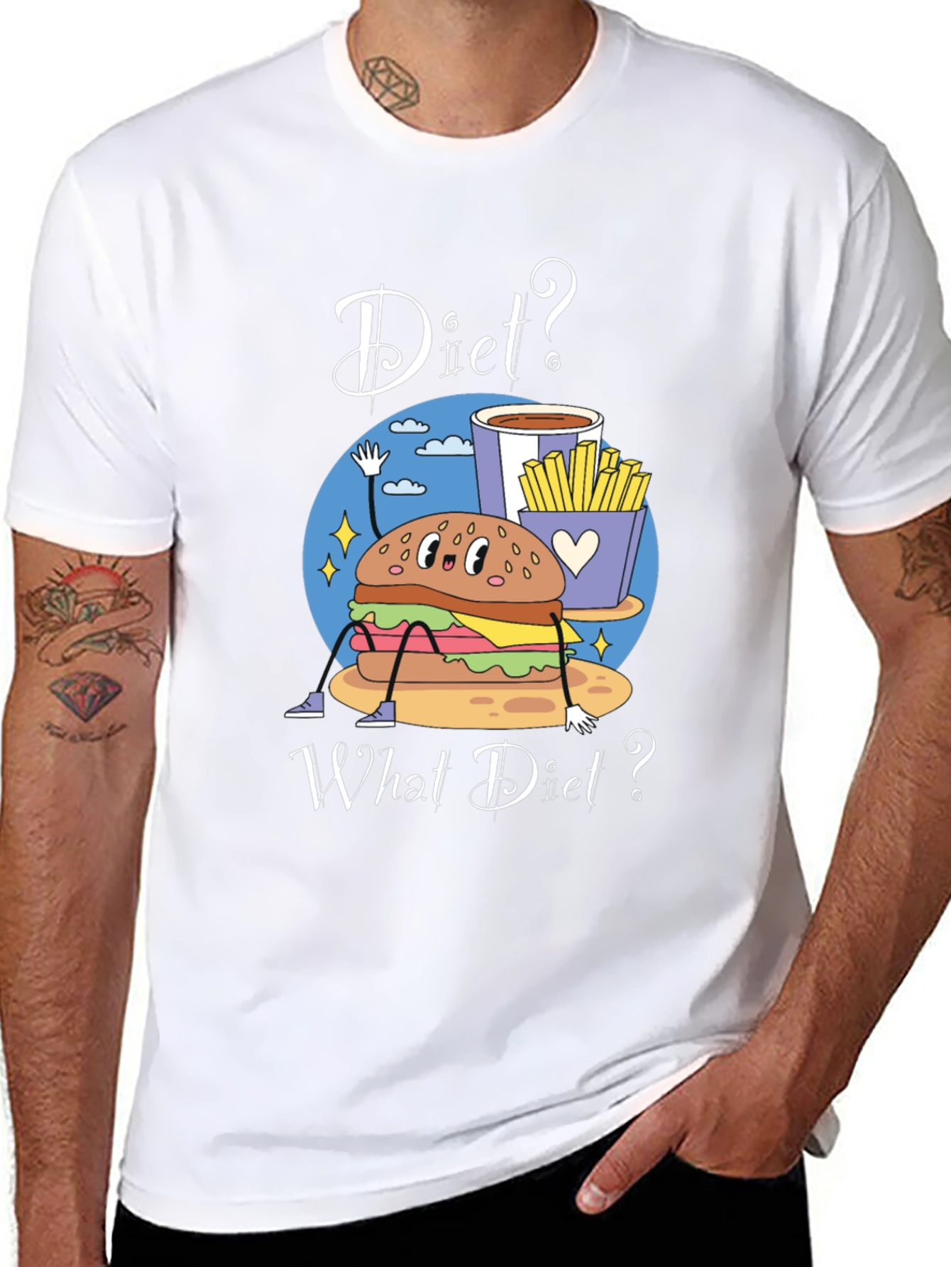Diet? What Diet? Graphic Tee