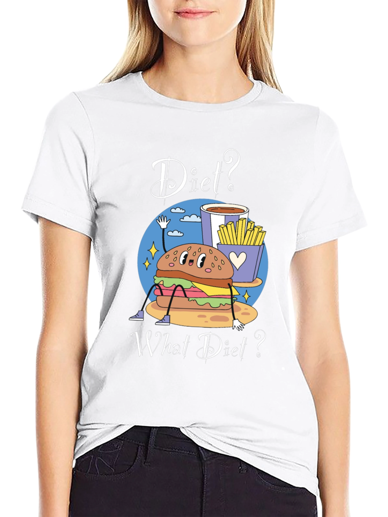 Diet? What Diet? Graphic Tee