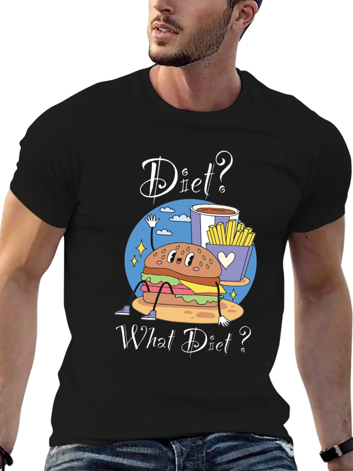 Diet? What Diet? Graphic Tee