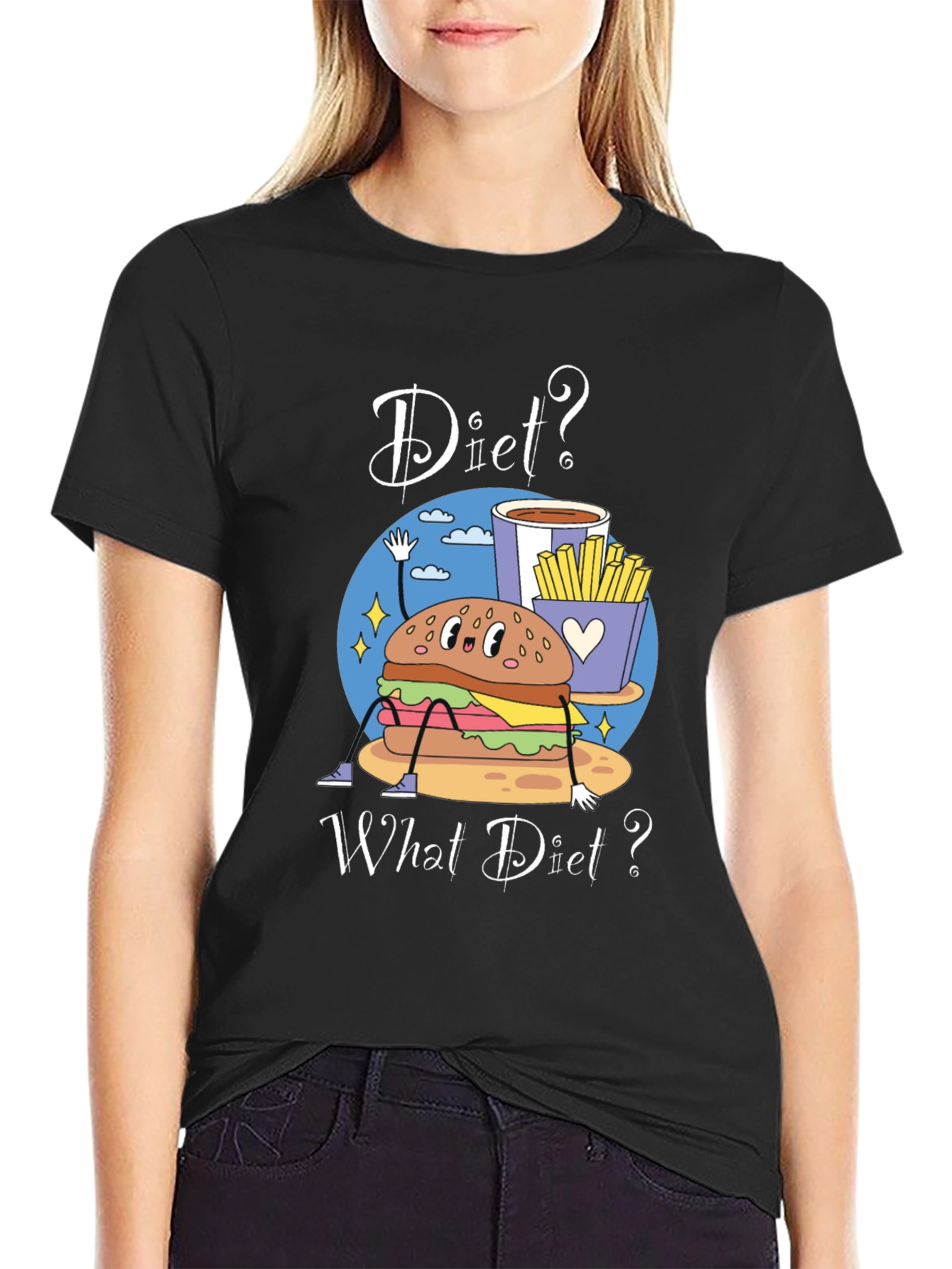 Diet? What Diet? Graphic Tee
