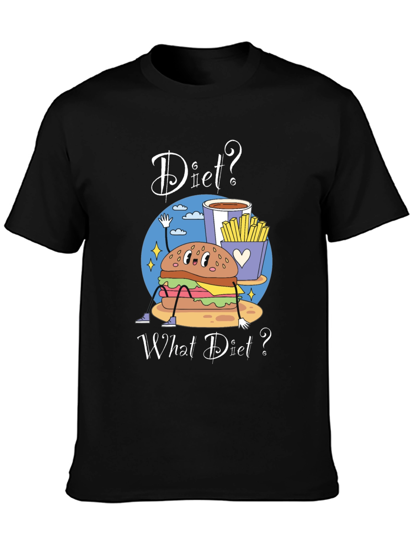 Diet? What Diet? Graphic Tee