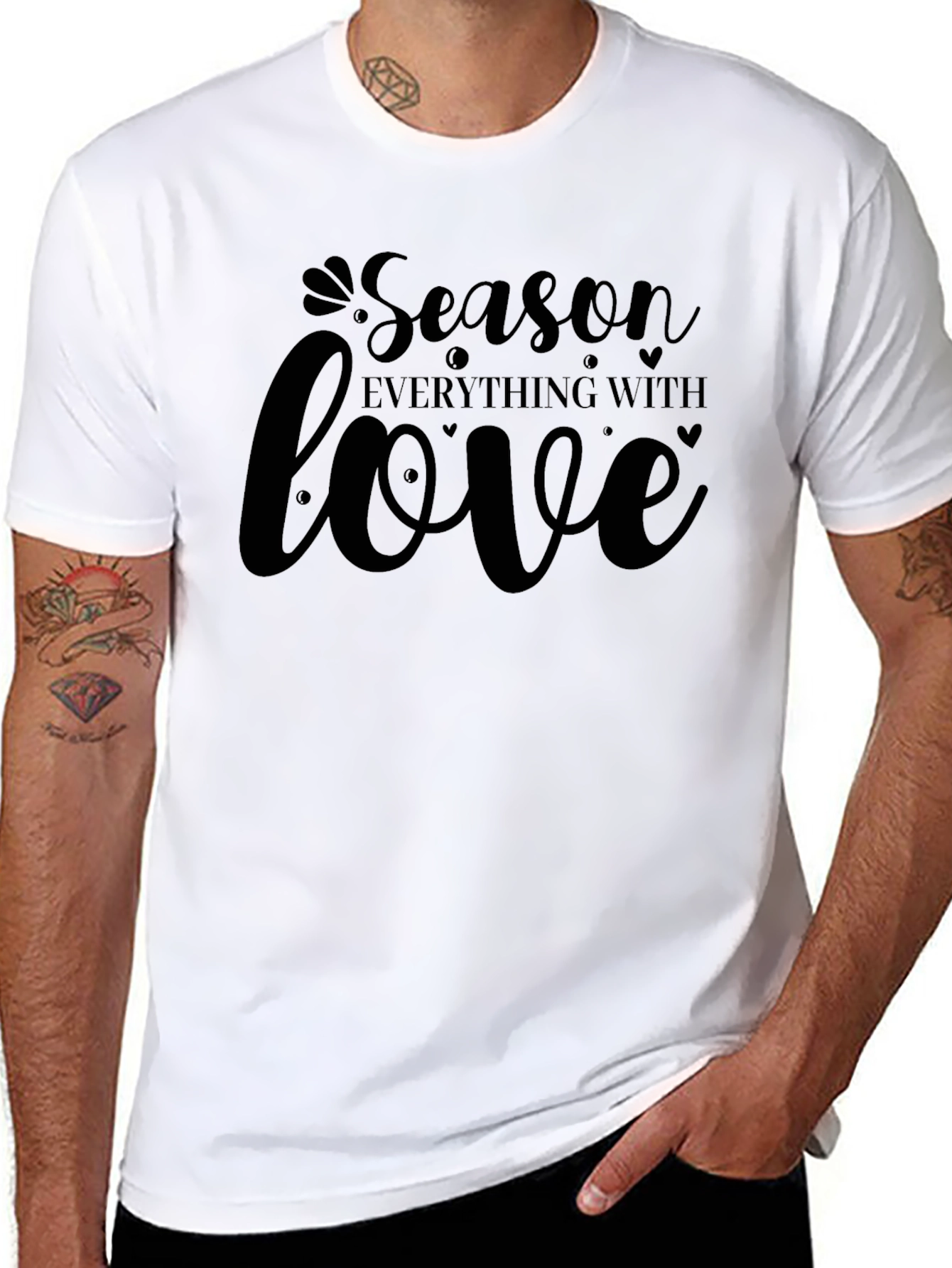 Season Everything With Love Graphic Tee
