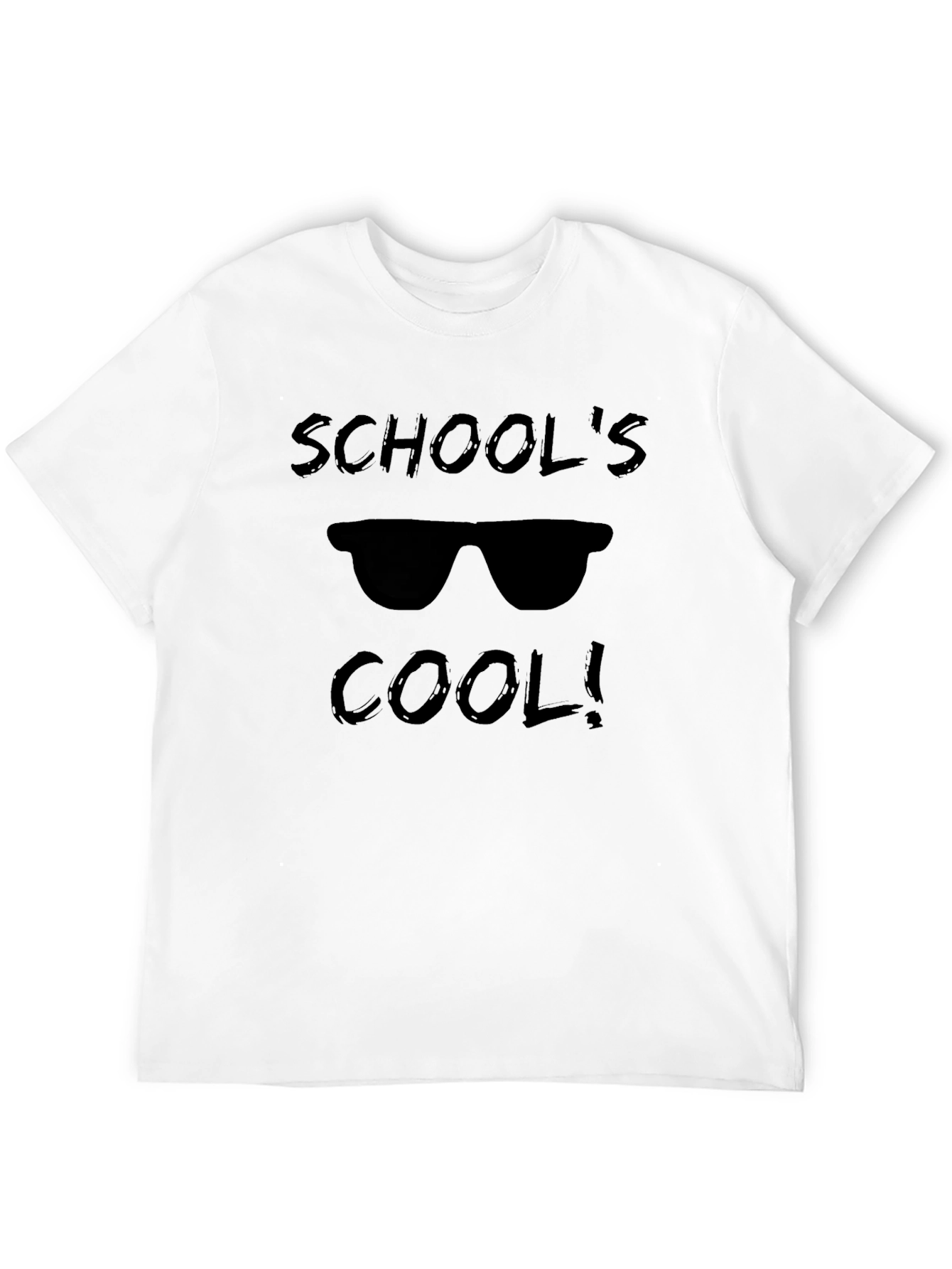 Schools Cool Black T-Shirt