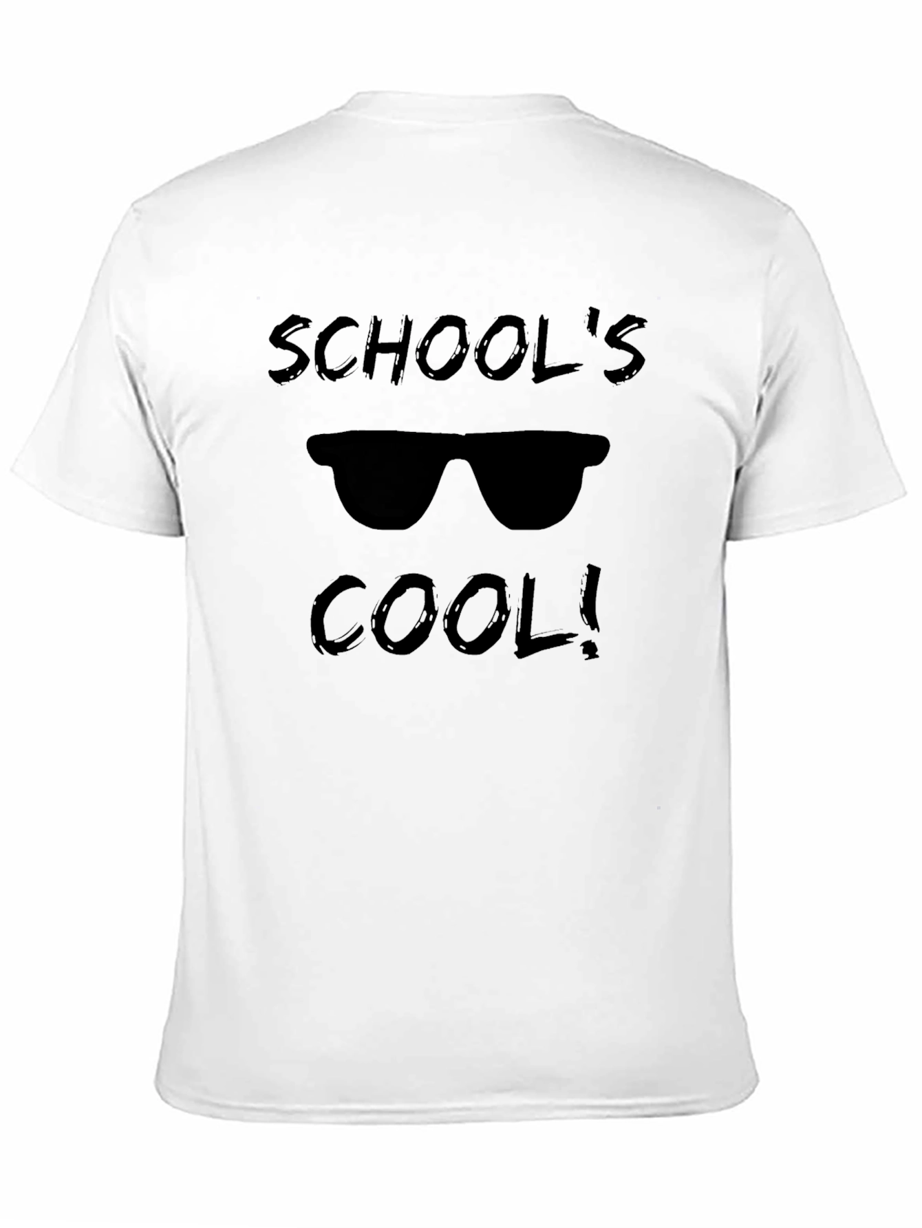 Schools Cool Black T-Shirt