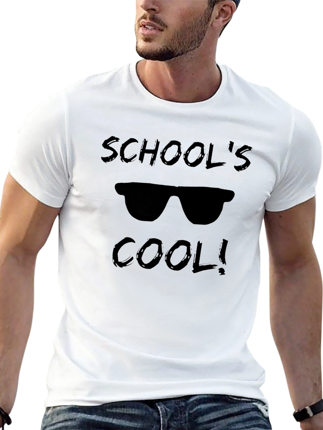 Schools Cool Black T-Shirt