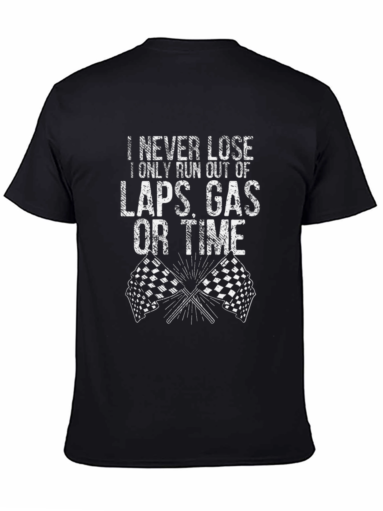 Racing Fan T-Shirt: Laps Gas Time