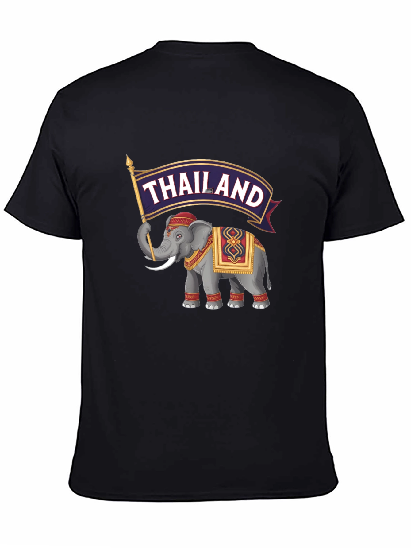 Thailand Elephant Graphic T-Shirt