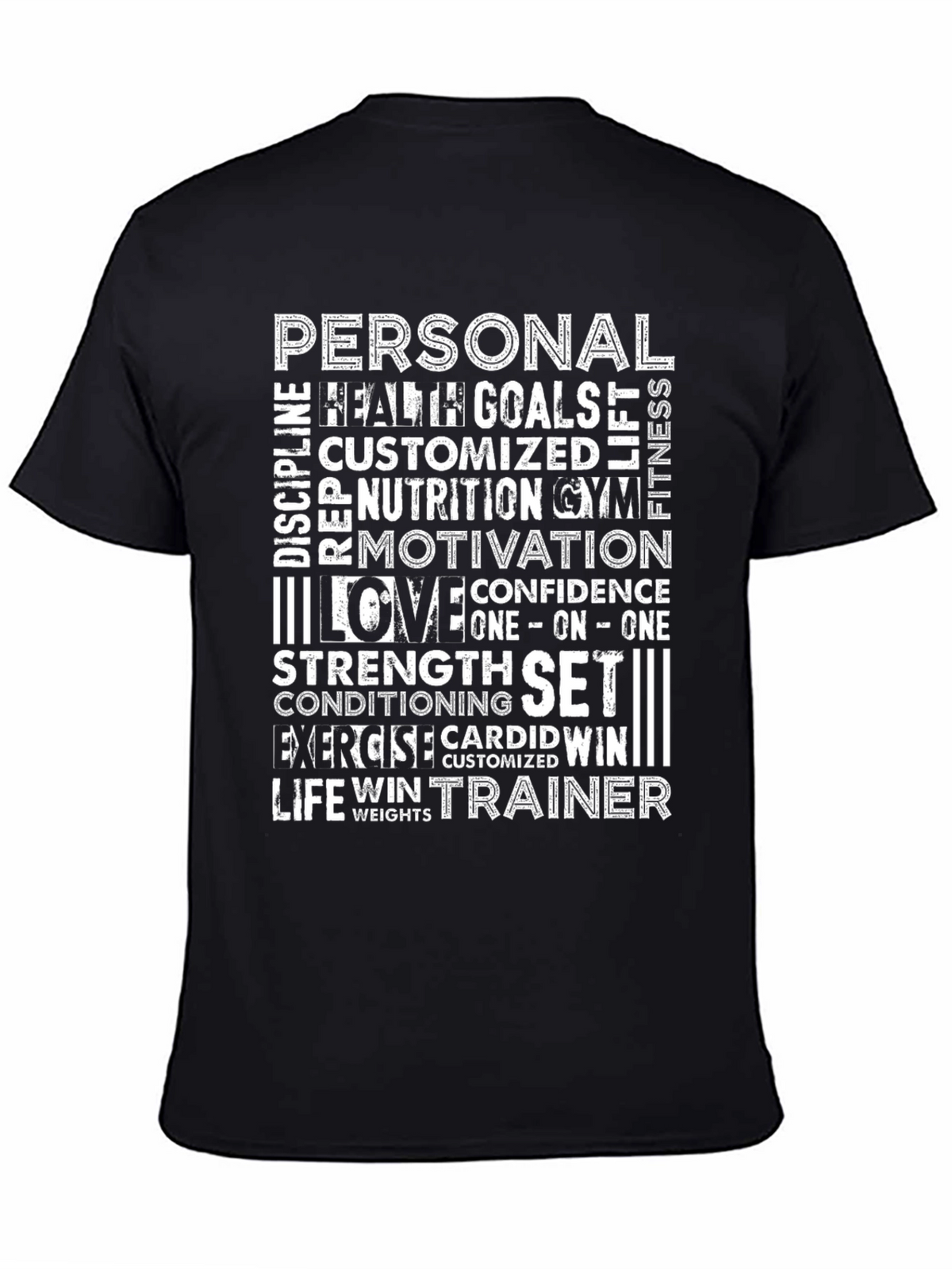 Motivational Fitness T-Shirt - Personal Training Goals