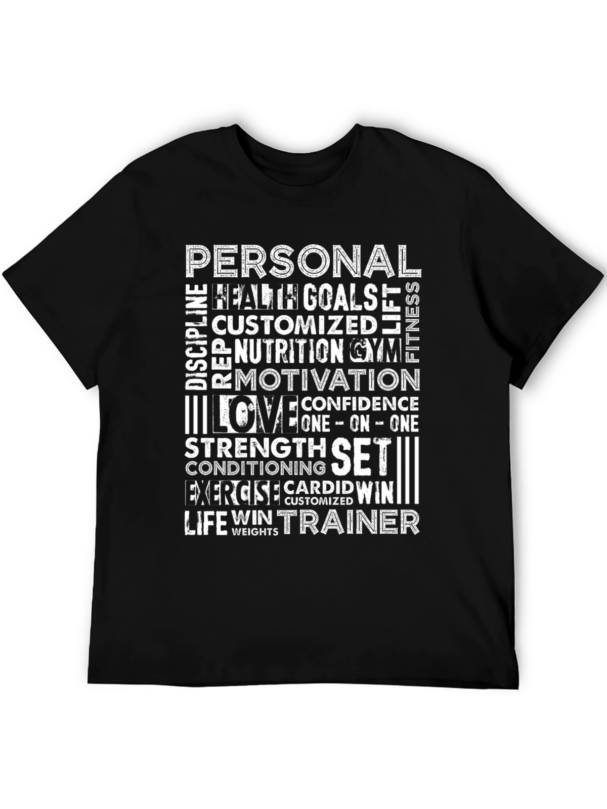 Motivational Fitness T-Shirt - Personal Training Goals