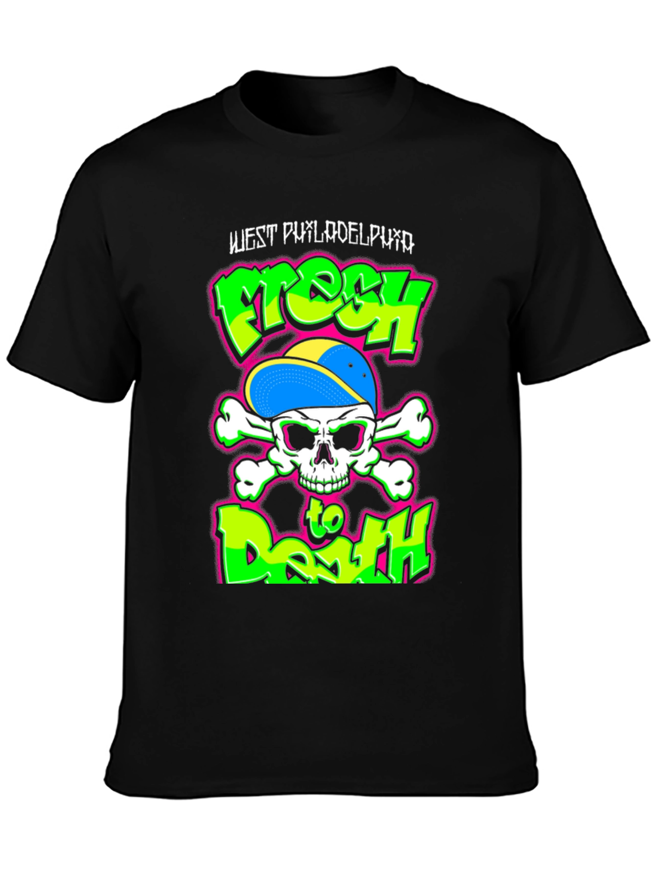 Fresh to Death Skull T-Shirt