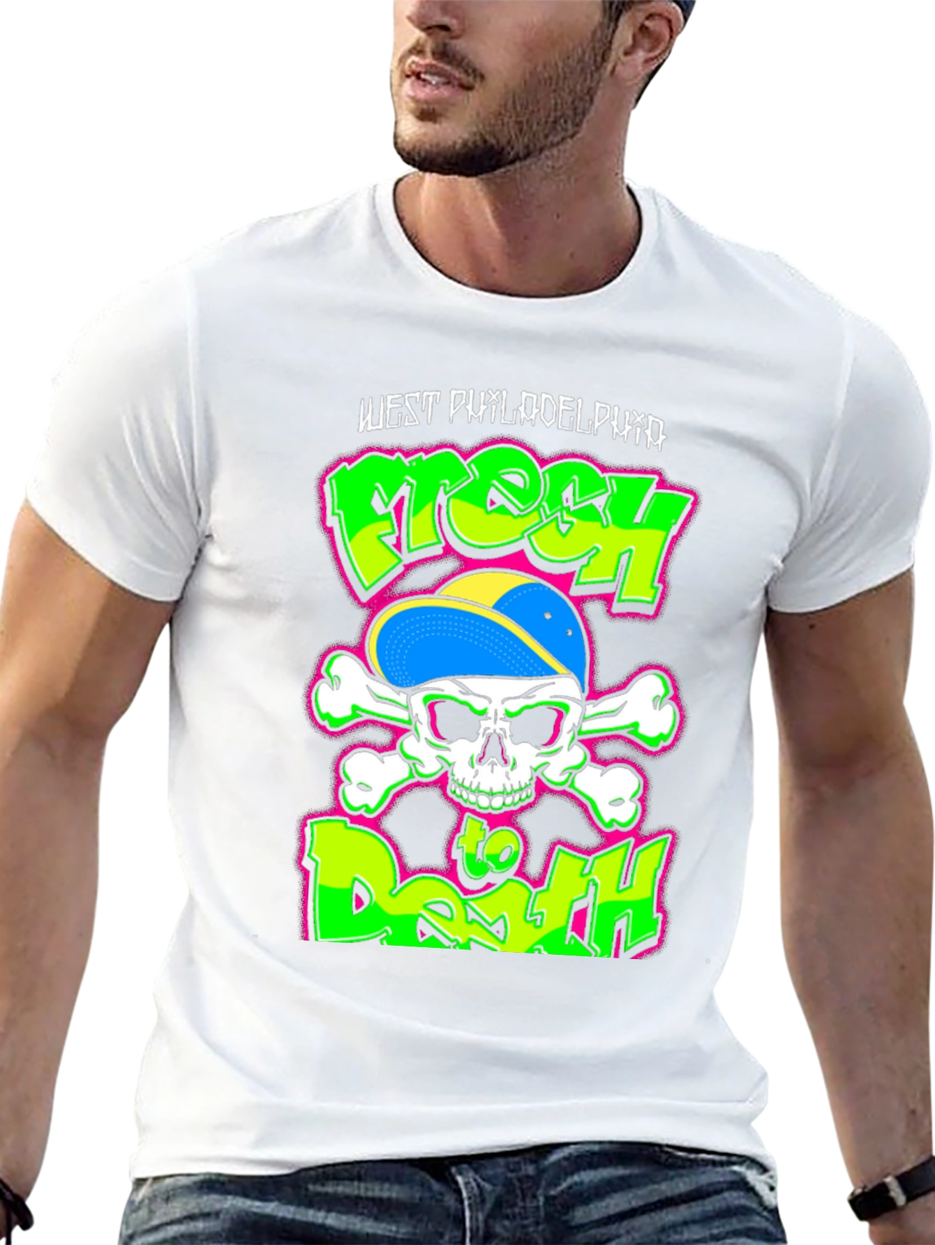 Fresh to Death Skull T-Shirt