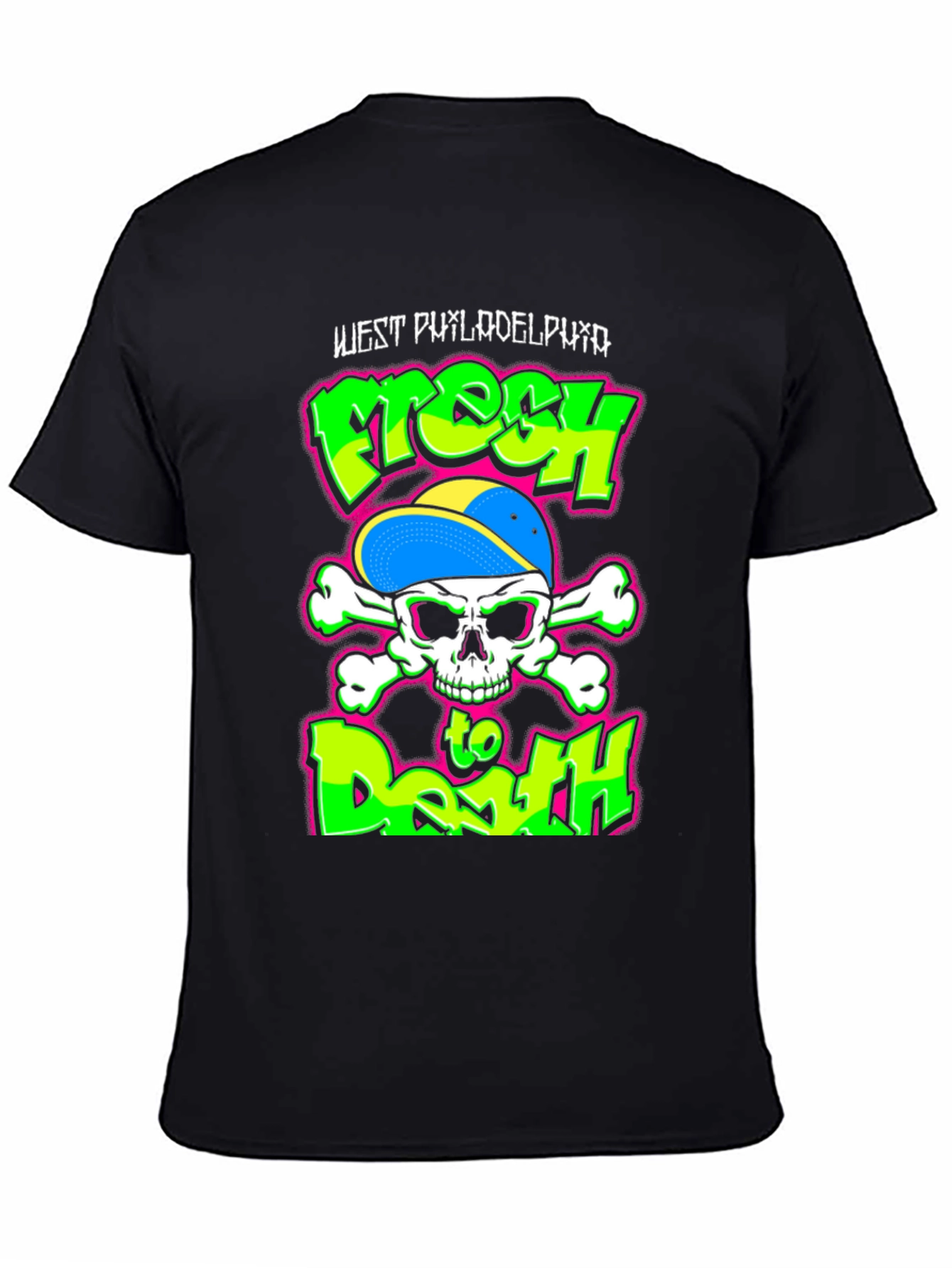 Fresh to Death Skull T-Shirt