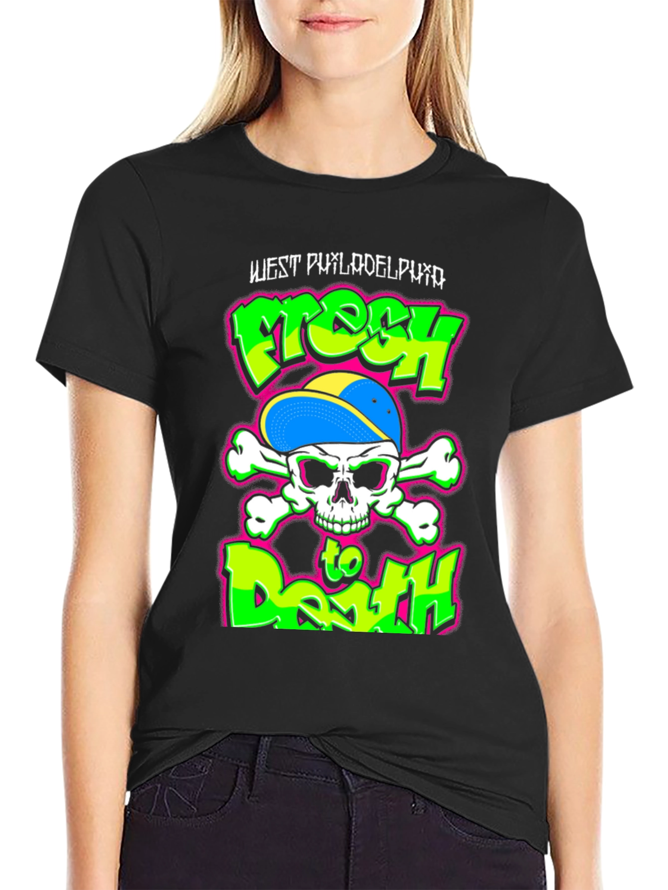 Fresh to Death Skull T-Shirt