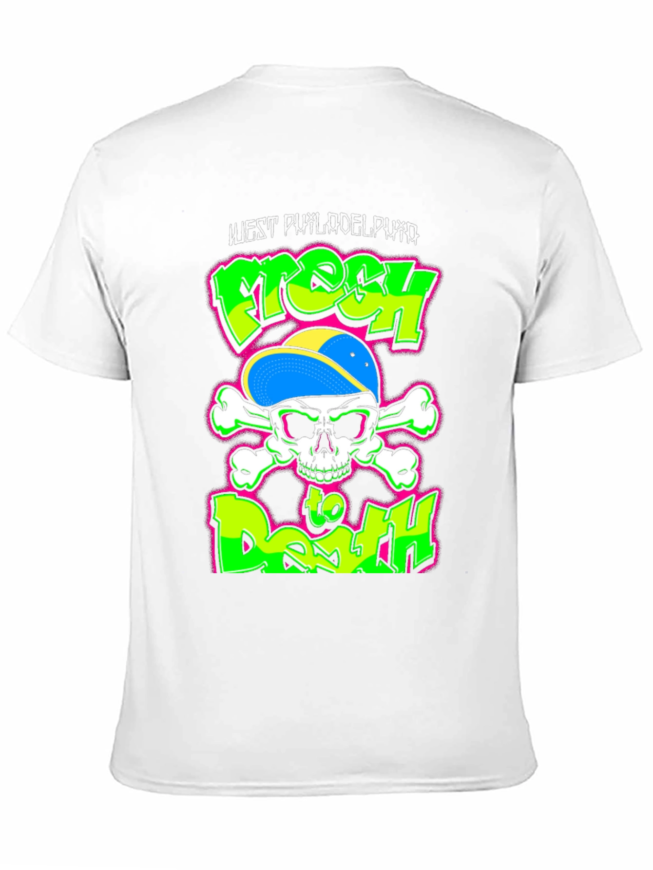 Fresh to Death Skull T-Shirt