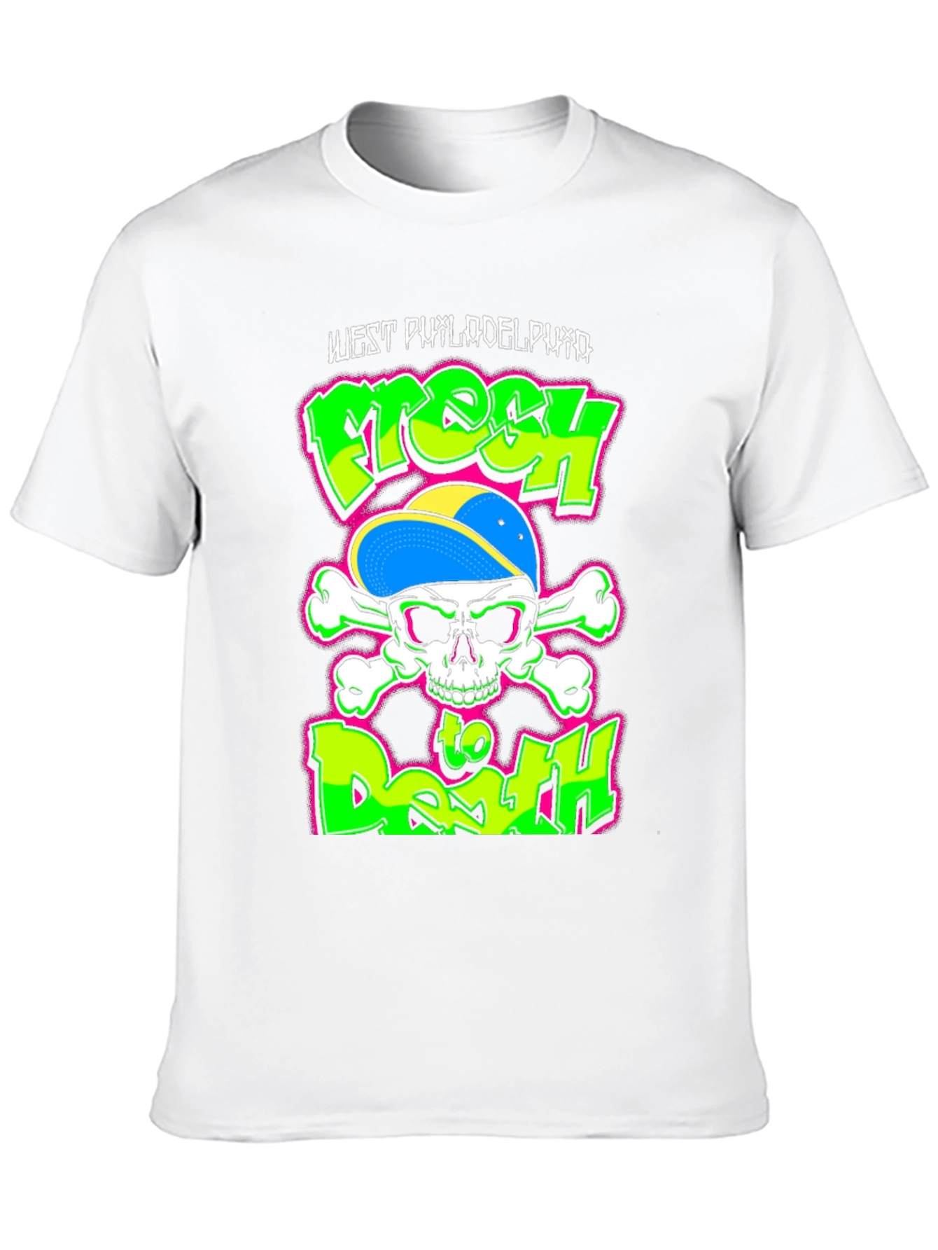 Fresh to Death Skull T-Shirt