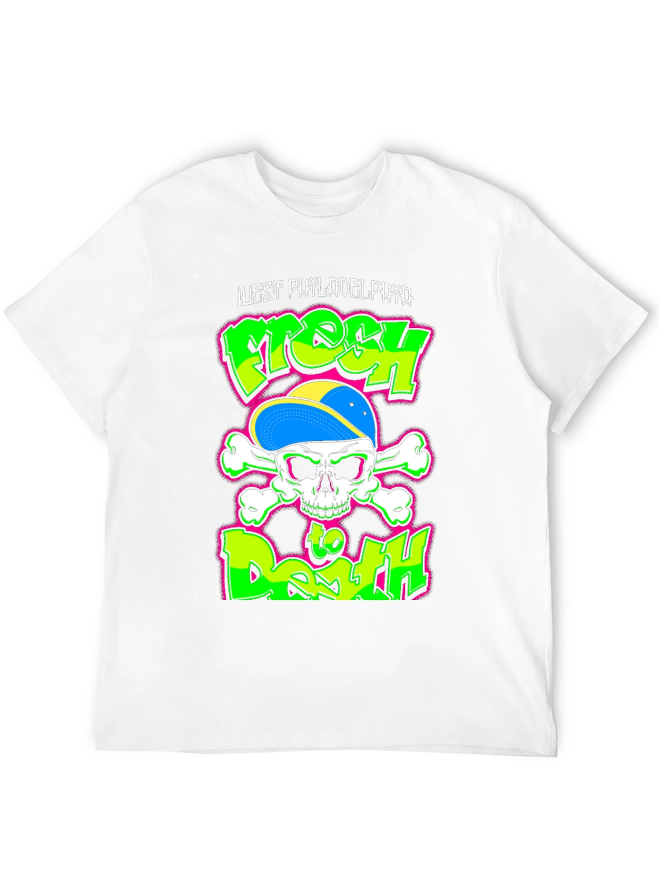 Fresh to Death Skull T-Shirt