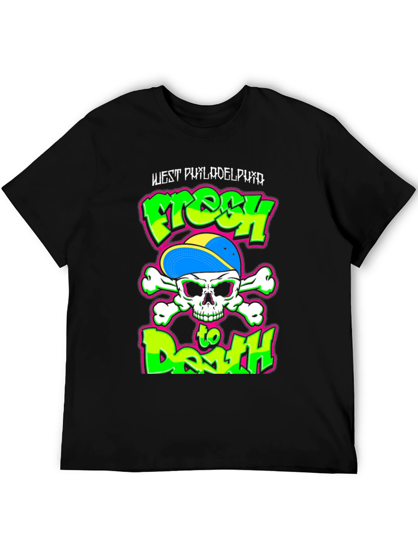 Fresh to Death Skull T-Shirt