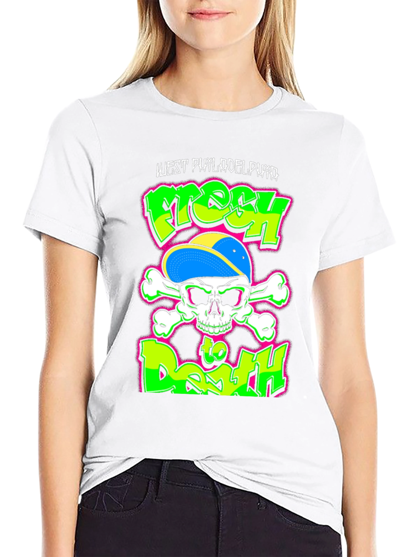 Fresh to Death Skull T-Shirt