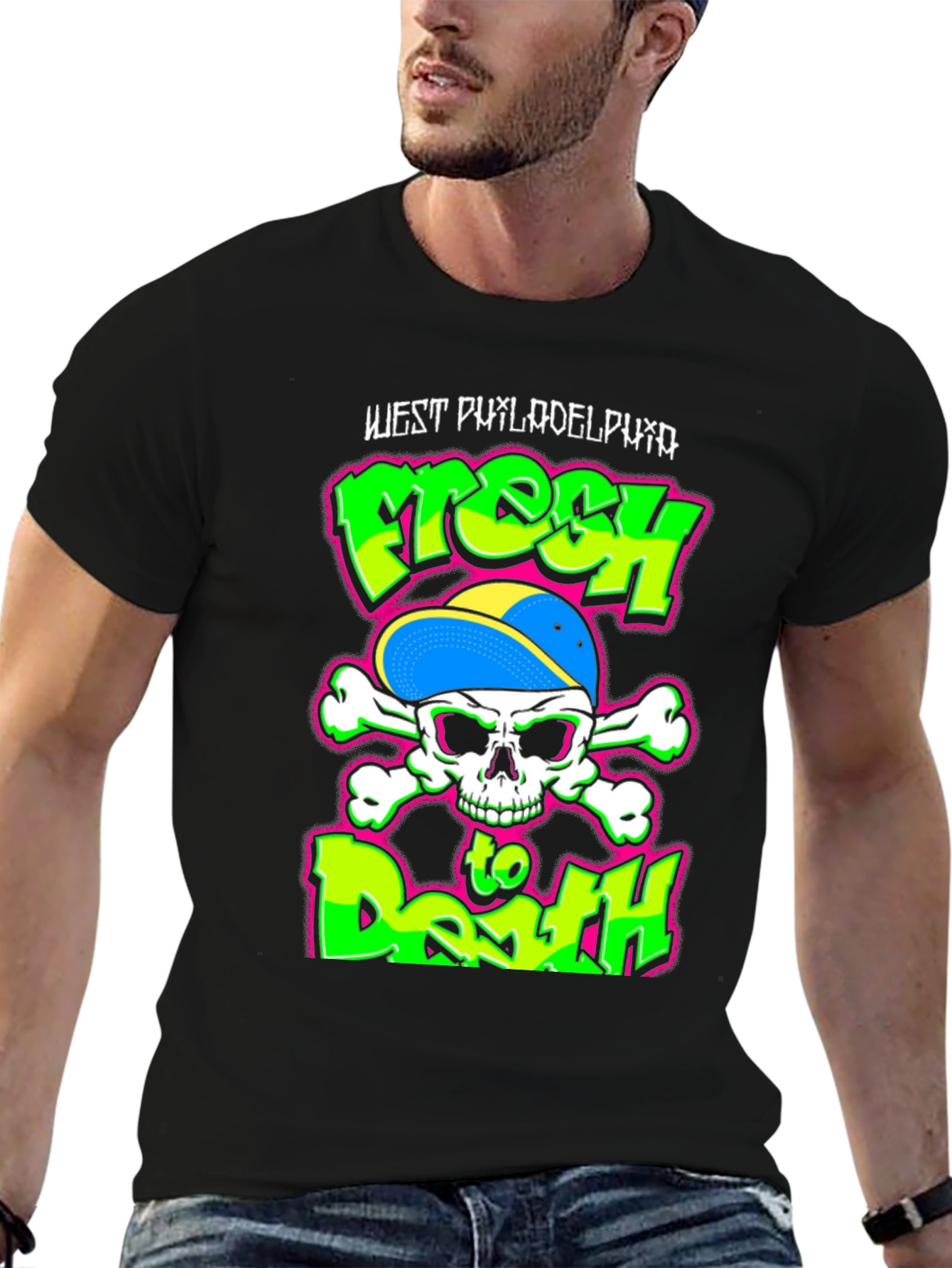 Fresh to Death Skull T-Shirt