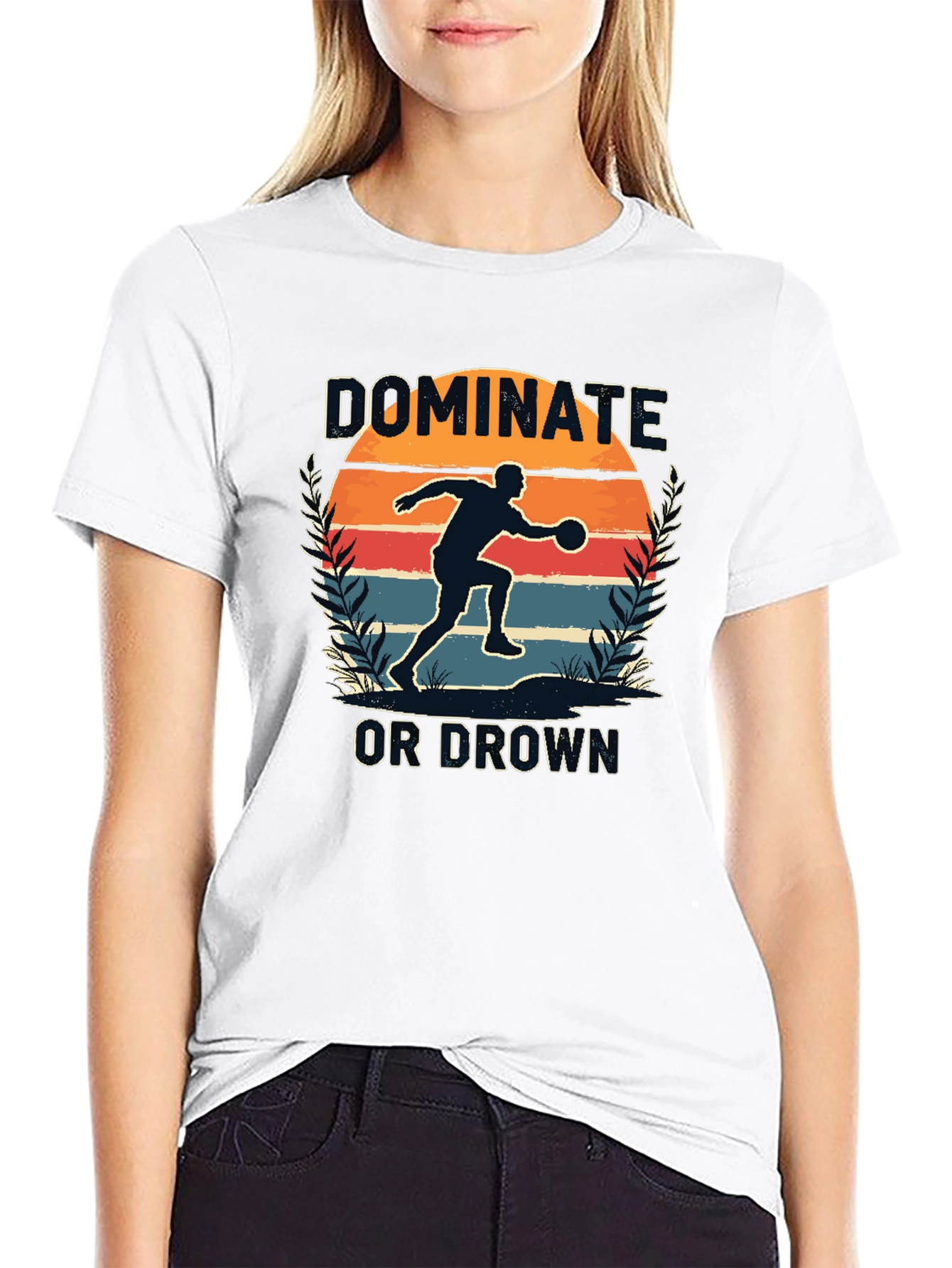 Dominate or Drown Graphic Tee