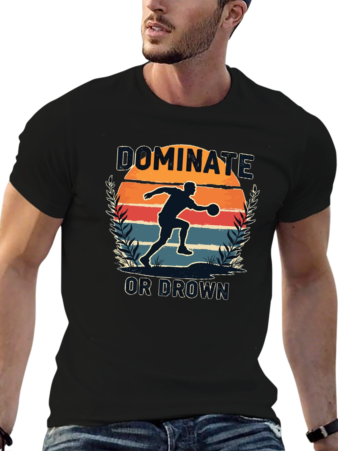 Dominate or Drown Graphic Tee