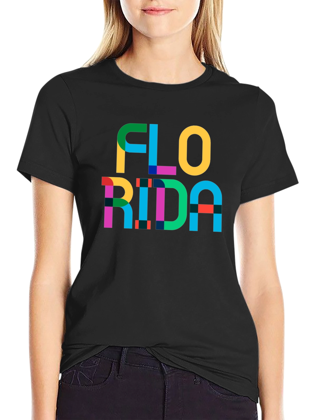 Florida Graphic Black T-Shirt