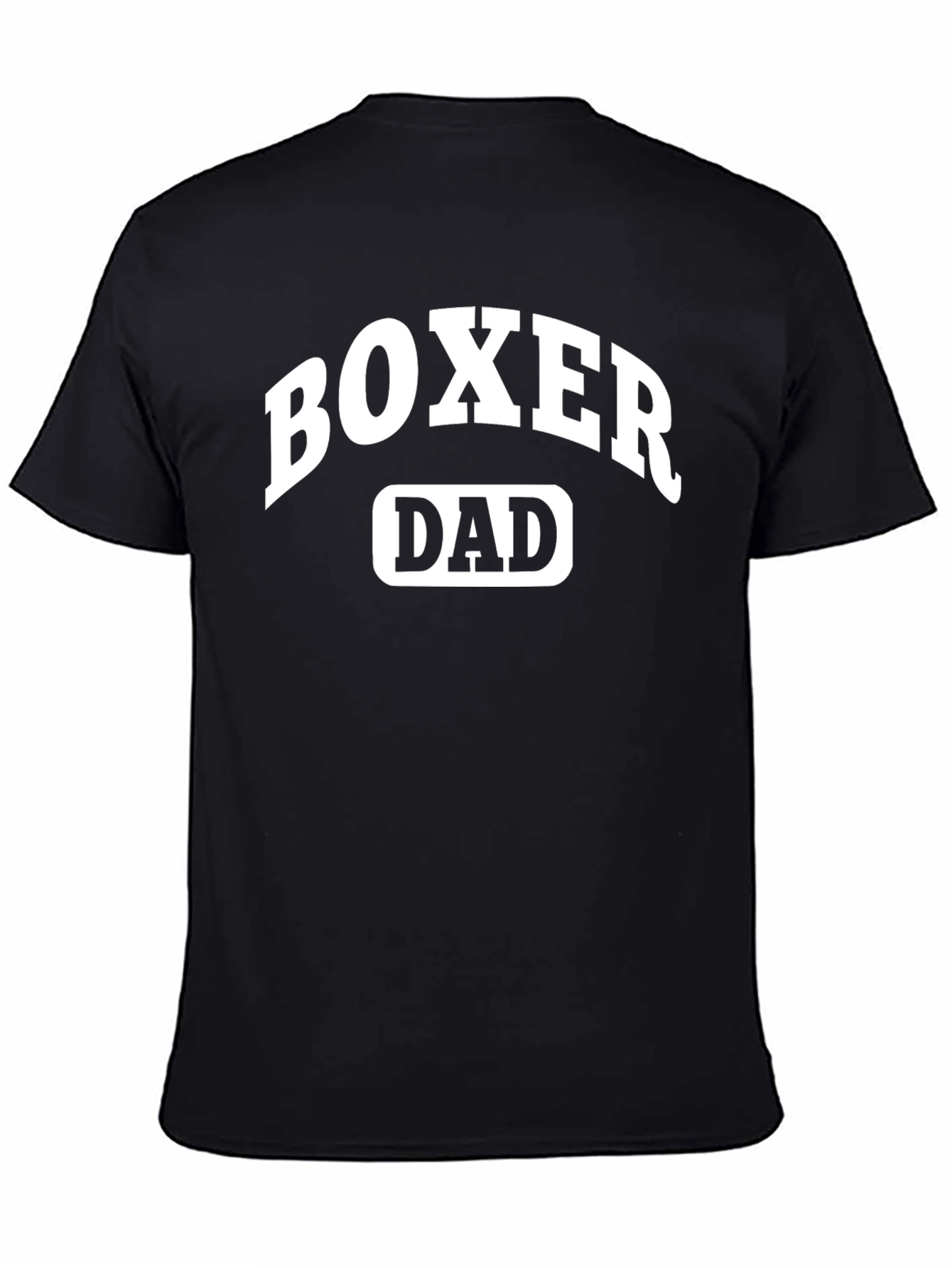 Boxer Dad Graphic T-Shirt - Black Classic Fit