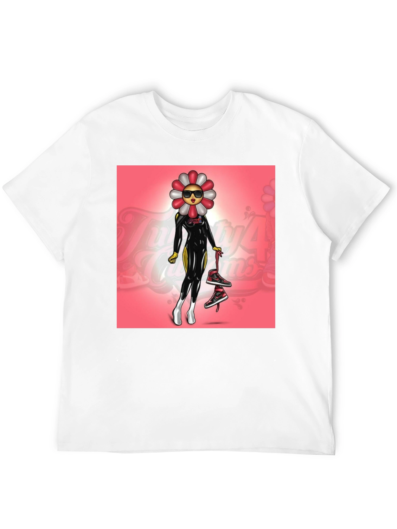 Funky Flower Power Graphic Tee