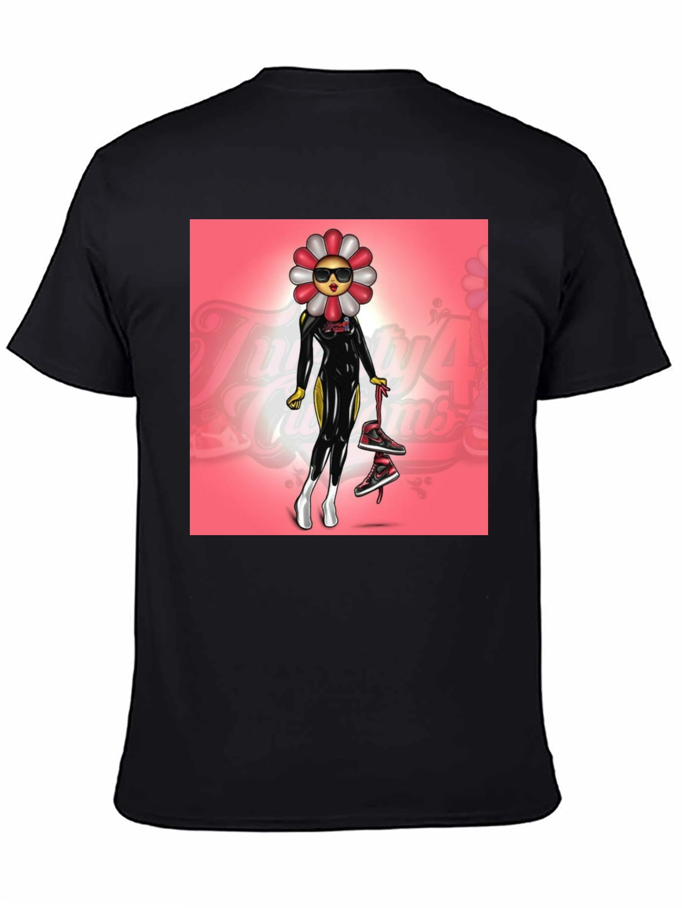 Funky Flower Power Graphic Tee