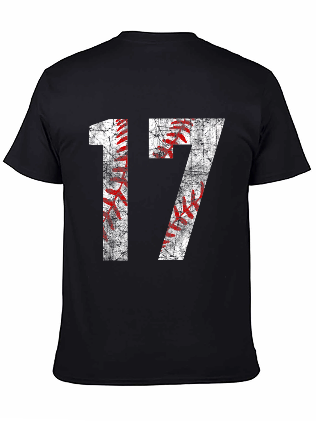 Baseball Number 17 Graphic T-Shirt