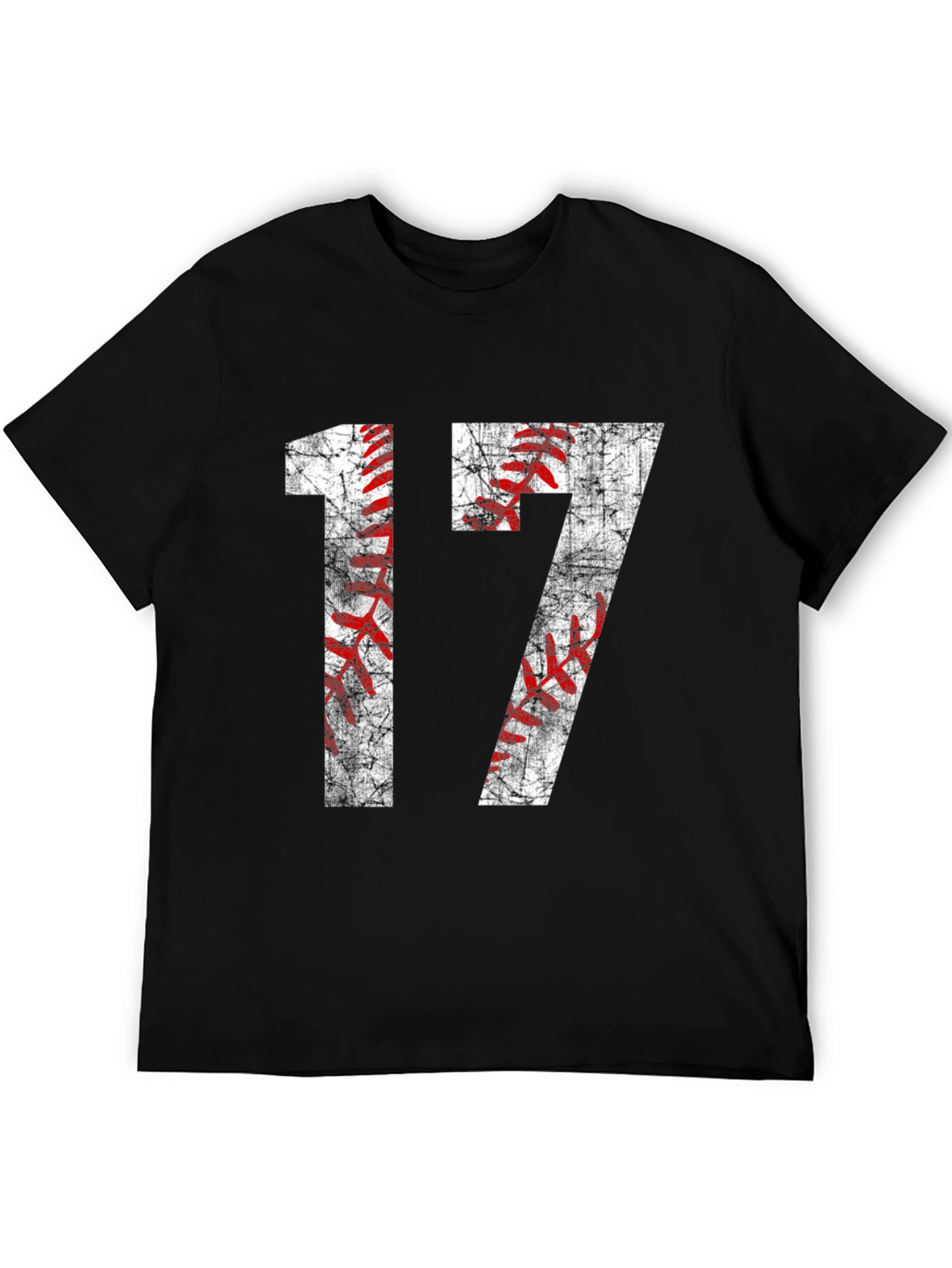 Baseball Number 17 Graphic T-Shirt