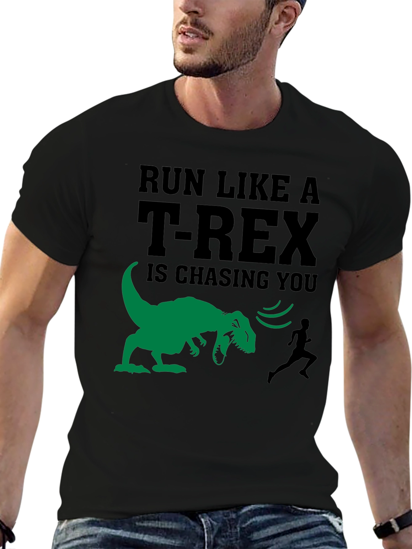Run Like A T-Rex Is Chasing You Funny T-Shirt
