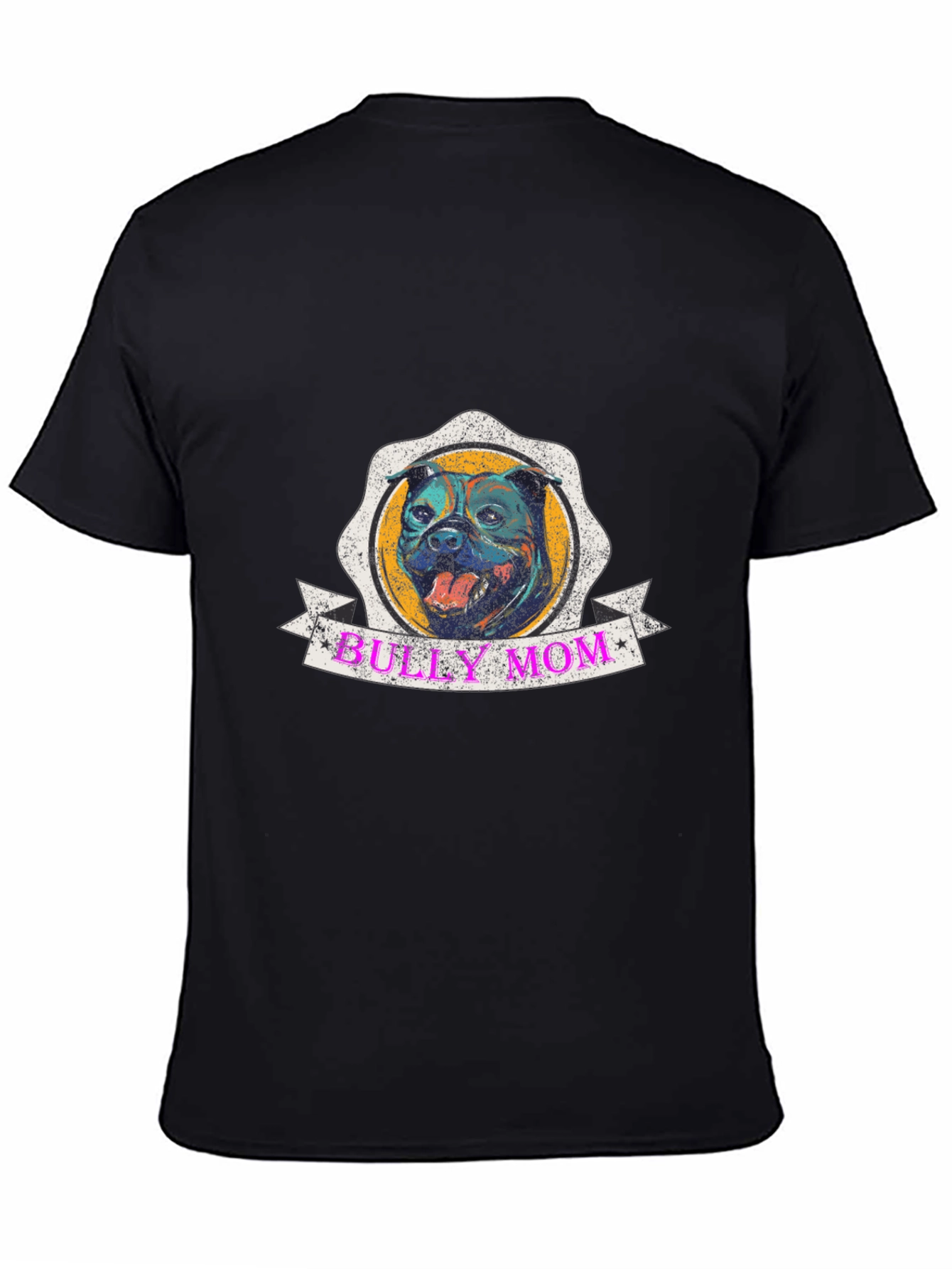 Bully Mom Graphic Tee - Dog Lover Shirt