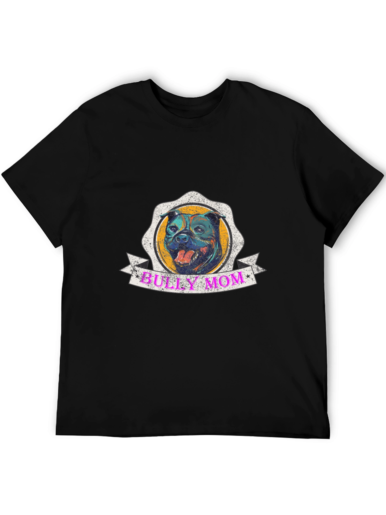 Bully Mom Graphic Tee - Dog Lover Shirt